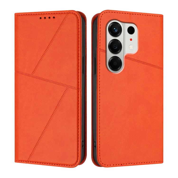 For Tecno Camon 50 4G Strong Magnetic Frosted Flip Leather Phone Case