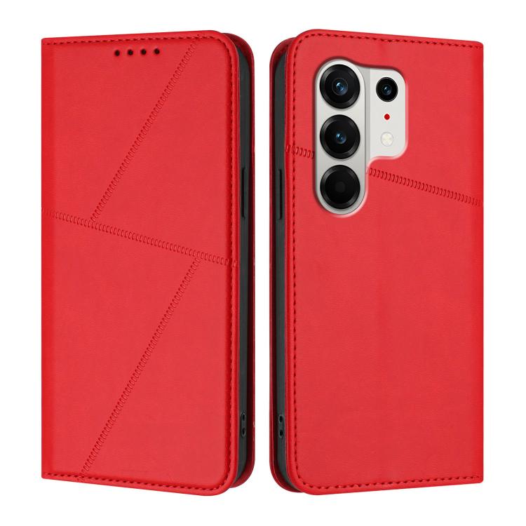 For Tecno Camon 50 Pro 4G Strong Magnetic Frosted Flip Leather Phone Case