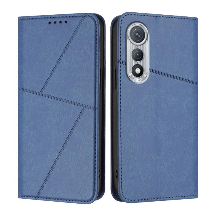 For Tecno Pova Curve Strong Magnetic Frosted Flip Leather Phone Case