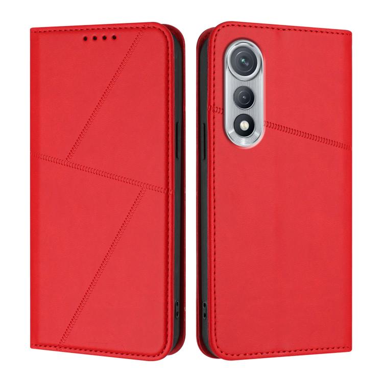 For Tecno Pova Curve Strong Magnetic Frosted Flip Leather Phone Case