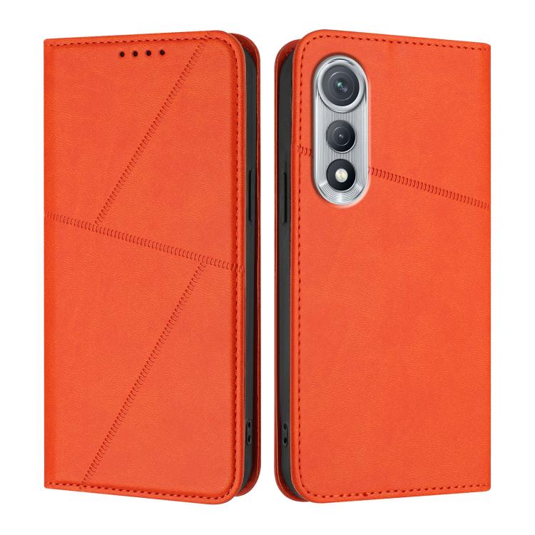 For Tecno Pova Curve Strong Magnetic Frosted Flip Leather Phone Case