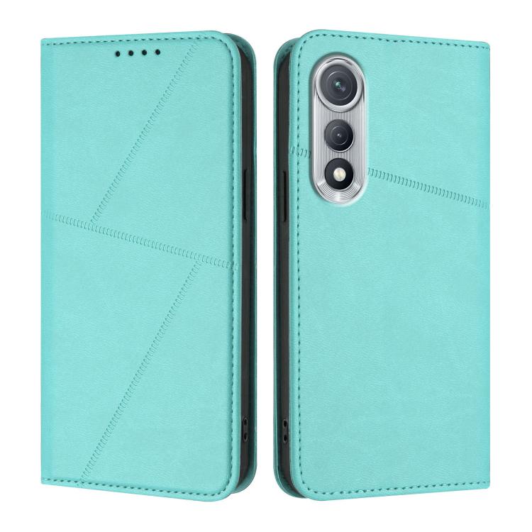 For Tecno Pova Curve Strong Magnetic Frosted Flip Leather Phone Case