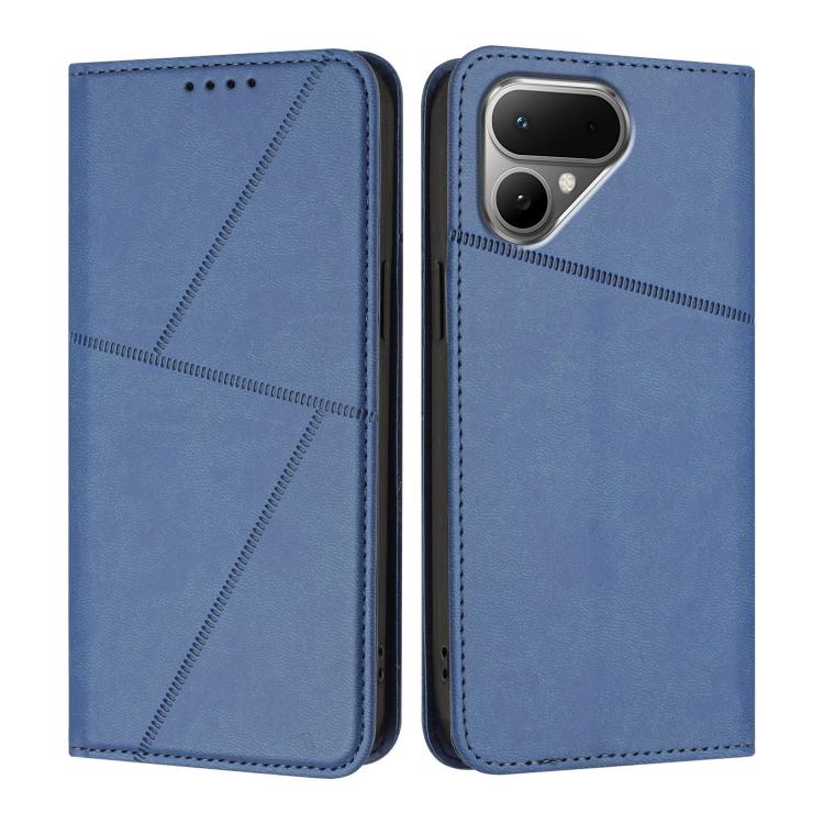 For Tecno Pova Curve 2 5G Strong Magnetic Frosted Flip Leather Phone Case