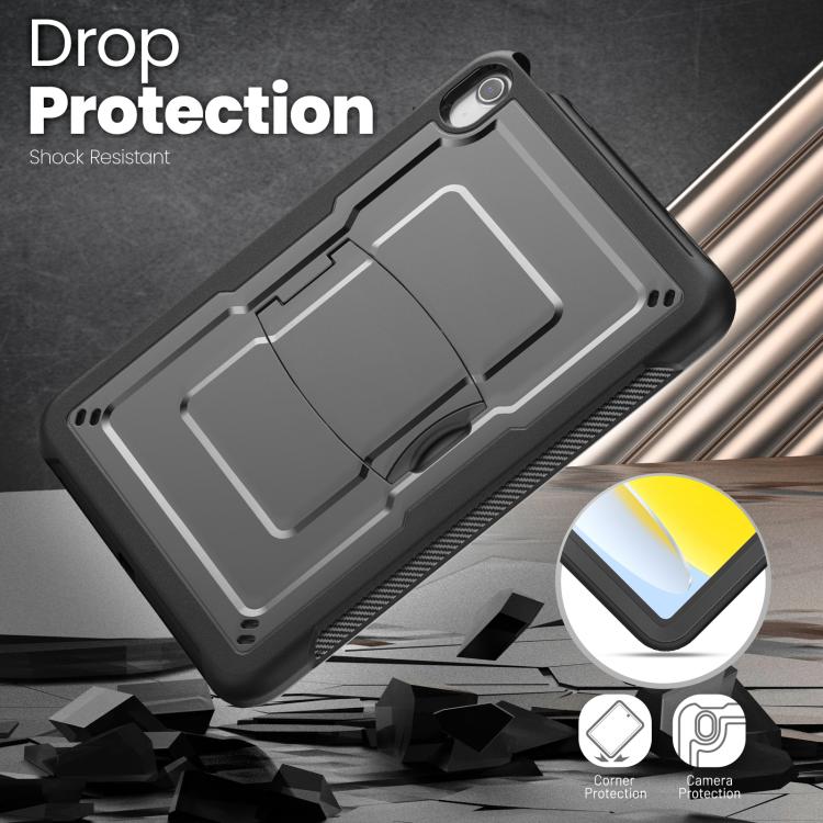For iPad 2025 / 2022 Honeycomb Stand TPE Hydric PC Tablet Case