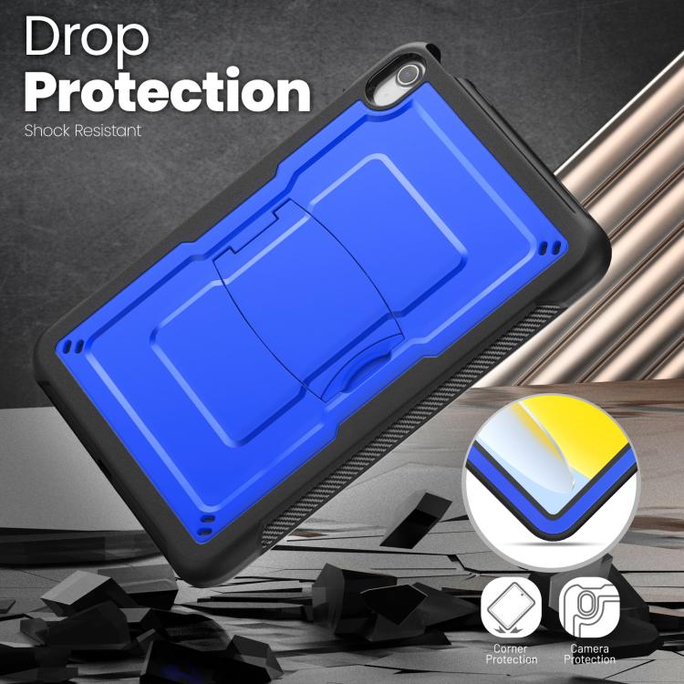 For iPad 2025 / 2022 Honeycomb Stand TPE Hydric PC Tablet Case