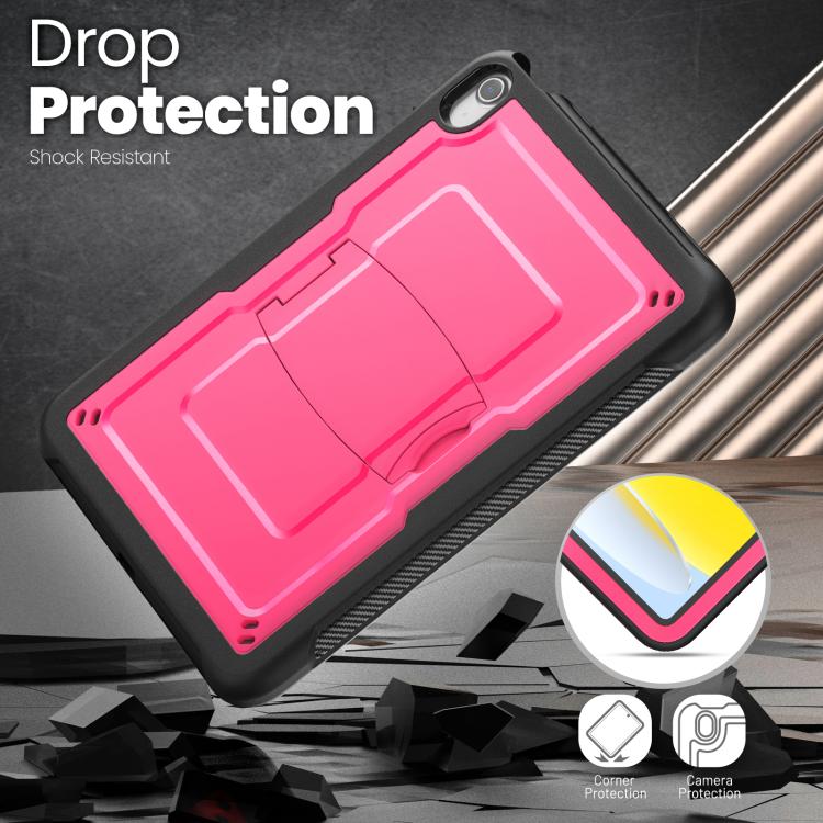 For iPad 2025 / 2022 Honeycomb Stand TPE Hydric PC Tablet Case