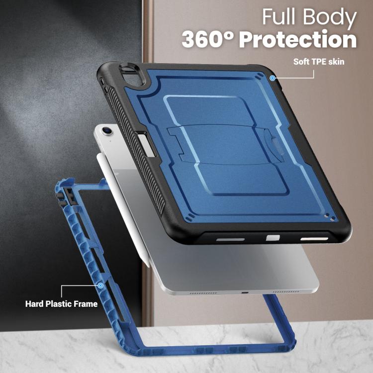 For iPad Air 11 2026 / 2025 / 2024 Honeycomb Stand TPE Hydric PC Tablet Case
