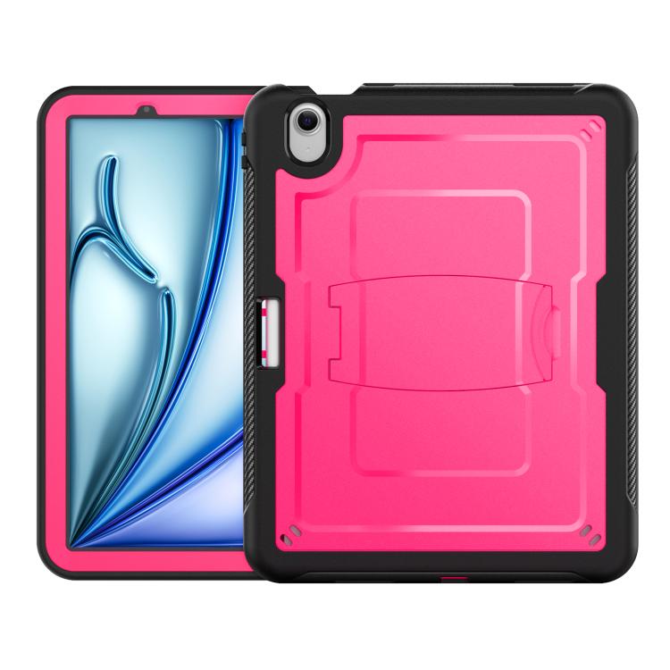 For iPad Air 11 2026 / 2025 / 2024 Honeycomb Stand TPE Hydric PC Tablet Case