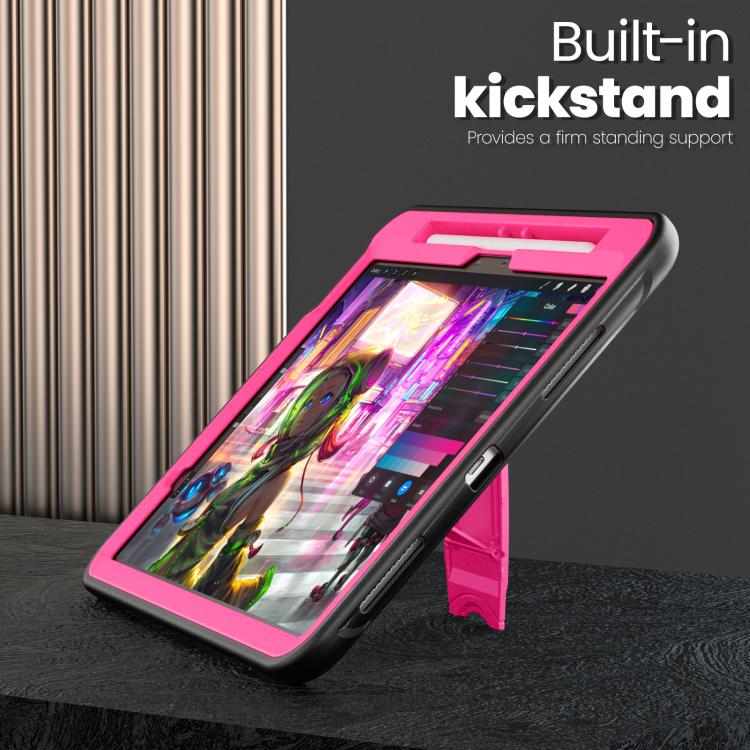 For iPad Air 11 2026 / 2025 / 2024 Honeycomb Stand TPE Hydric PC Tablet Case