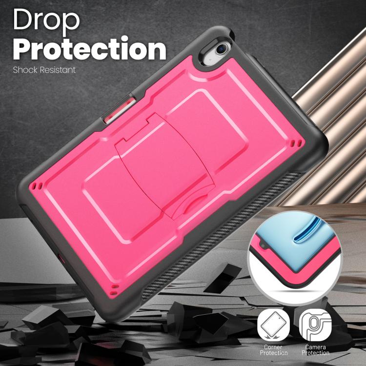For iPad Air 11 2026 / 2025 / 2024 Honeycomb Stand TPE Hydric PC Tablet Case