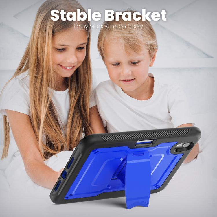 For iPad mini 2024 / mini 6 Honeycomb Stand TPE Hydric PC Tablet Case