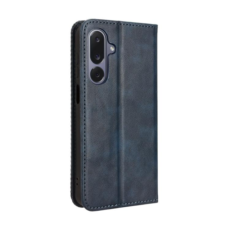 For Samsung Galaxy M36 5G Magnetic Buckle Retro Texture Leather Phone Case