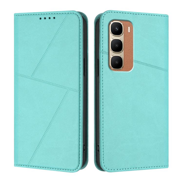 For Infinix Hot 70 5G Strong Magnetic Frosted Flip Leather Phone Case