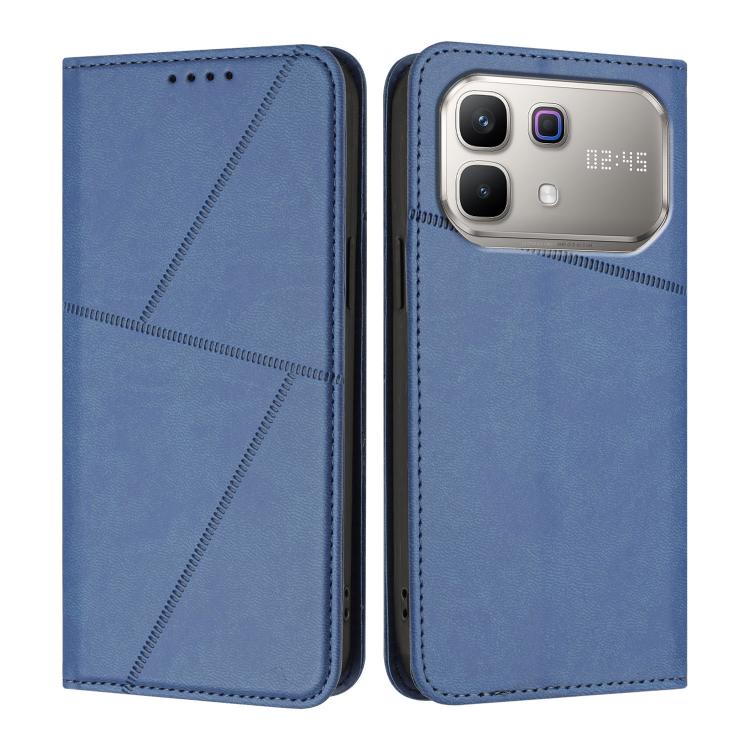 For Infinix Note 60 5G Strong Magnetic Frosted Flip Leather Phone Case