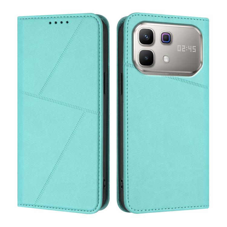 For Infinix Note 60 5G Strong Magnetic Frosted Flip Leather Phone Case