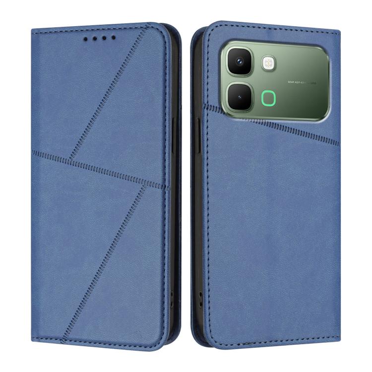 For Infinix Note Edge 5G Strong Magnetic Frosted Flip Leather Phone Case