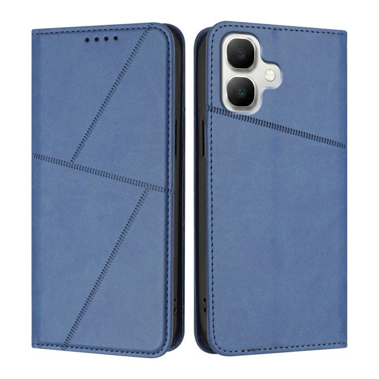For Infinix Smart 20 4G Strong Magnetic Frosted Flip Leather Phone Case