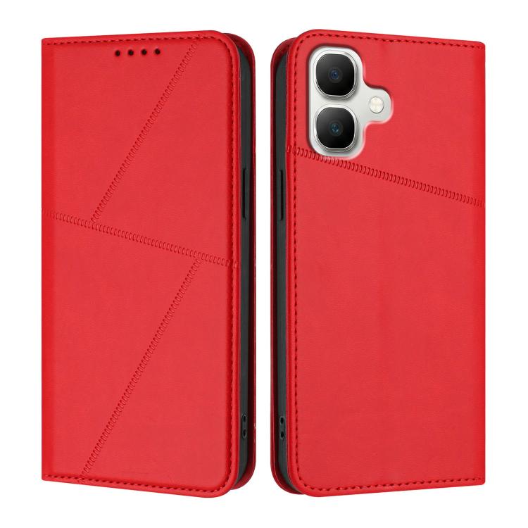 For Infinix Smart 20 4G Strong Magnetic Frosted Flip Leather Phone Case