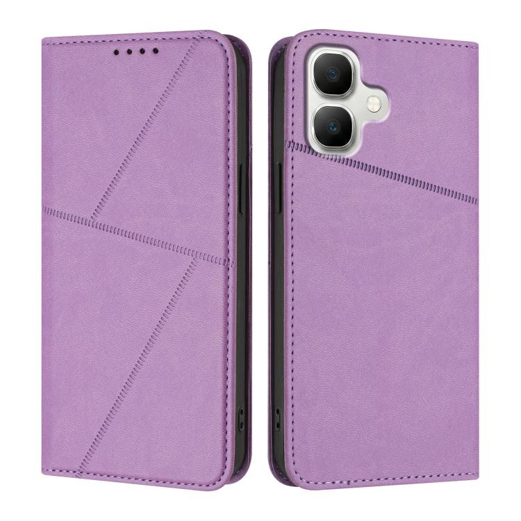 For Infinix Smart 20 4G Strong Magnetic Frosted Flip Leather Phone Case