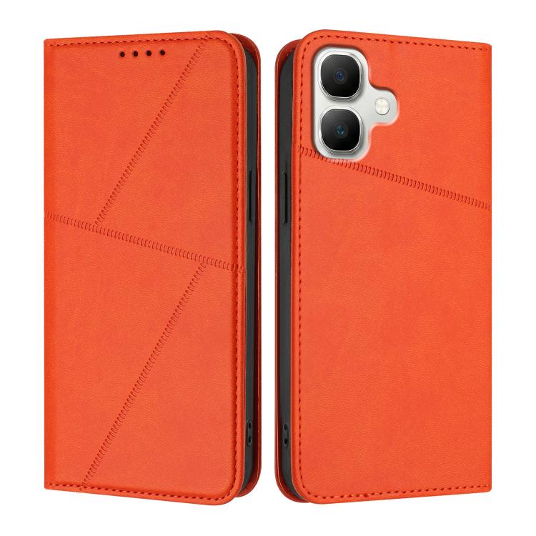For Infinix Smart 20 4G Strong Magnetic Frosted Flip Leather Phone Case