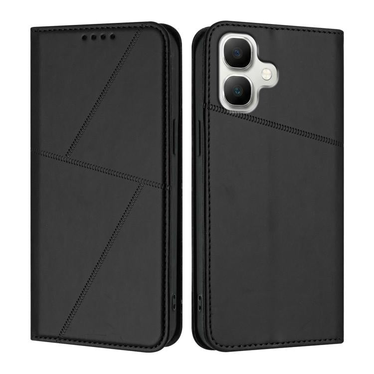 For Infinix Smart 20 4G Strong Magnetic Frosted Flip Leather Phone Case