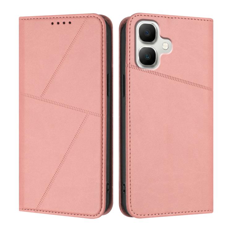 For Infinix Smart 20 4G Strong Magnetic Frosted Flip Leather Phone Case