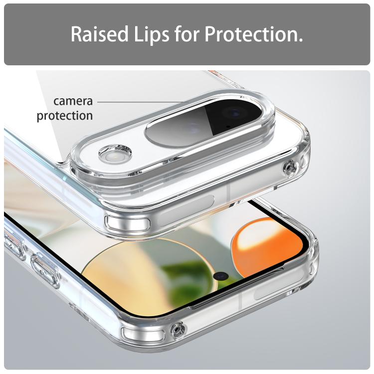 For Google Pixel 9 PC Hybrid TPU Airbag Shockproof Phone Case