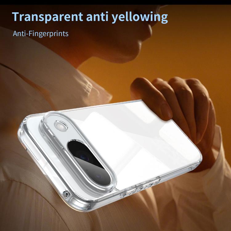 For Google Pixel 9 PC Hybrid TPU Airbag Shockproof Phone Case