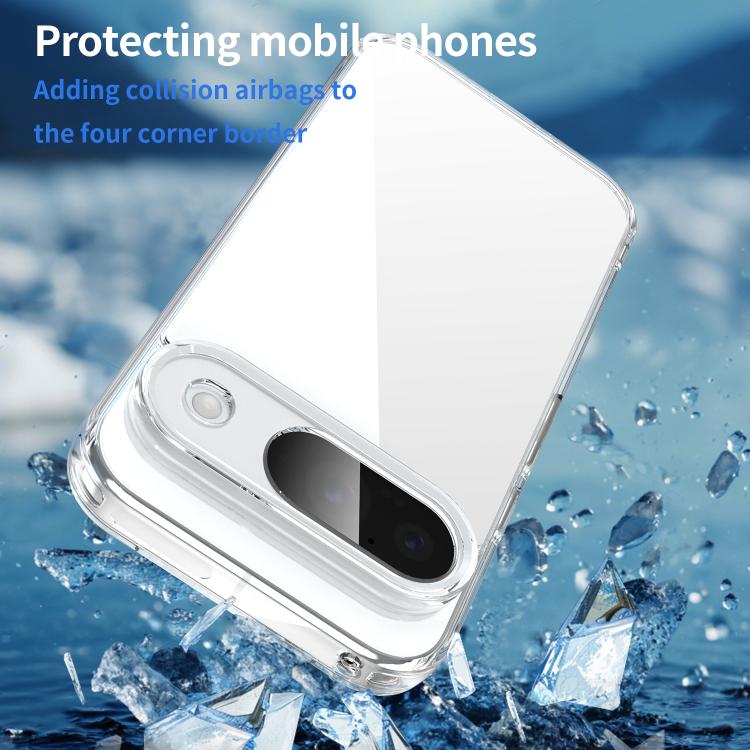 For Google Pixel 9 PC Hybrid TPU Airbag Shockproof Phone Case