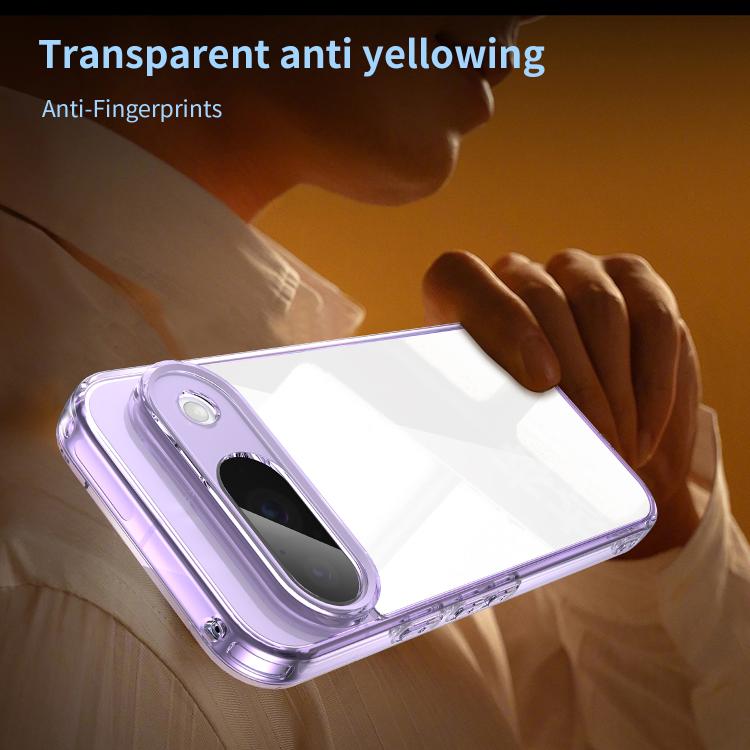 For Google Pixel 9 PC Hybrid TPU Airbag Shockproof Phone Case