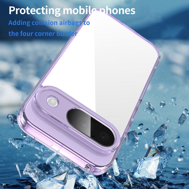 For Google Pixel 9 PC Hybrid TPU Airbag Shockproof Phone Case