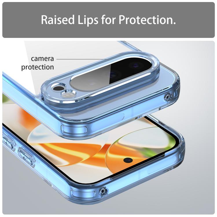 For Google Pixel 9 Pro PC Hybrid TPU Airbag Shockproof Phone Case