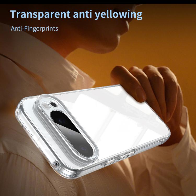 For Google Pixel 9 Pro PC Hybrid TPU Airbag Shockproof Phone Case