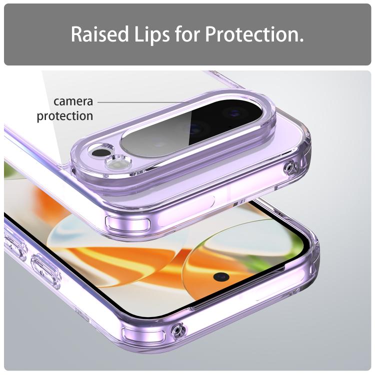 For Google Pixel 9 Pro PC Hybrid TPU Airbag Shockproof Phone Case