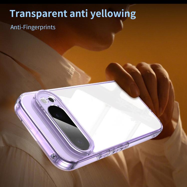 For Google Pixel 9 Pro PC Hybrid TPU Airbag Shockproof Phone Case