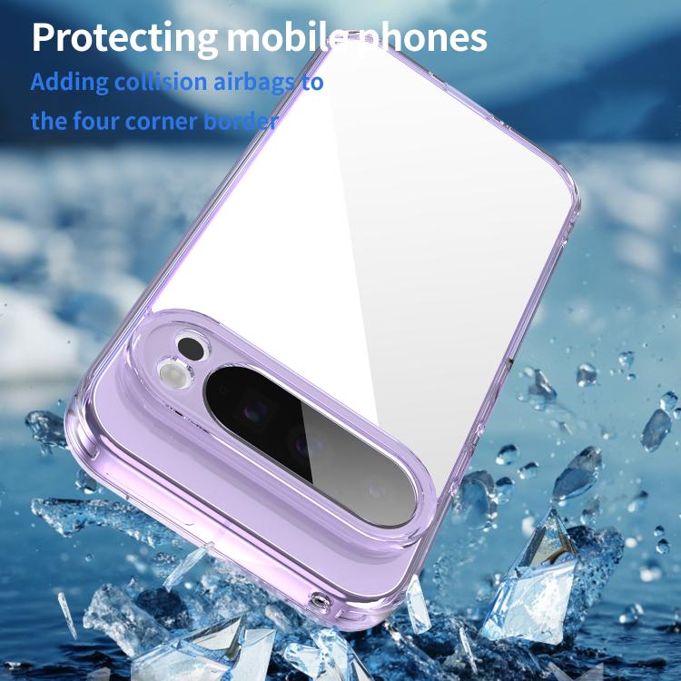 For Google Pixel 9 Pro PC Hybrid TPU Airbag Shockproof Phone Case