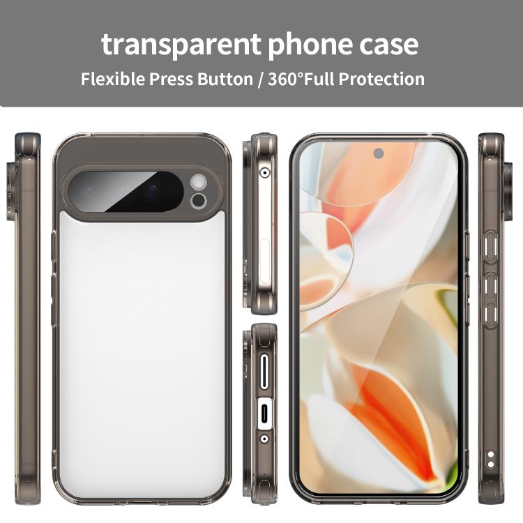 For Google Pixel 9 Pro XL PC Hybrid TPU Airbag Shockproof Phone Case