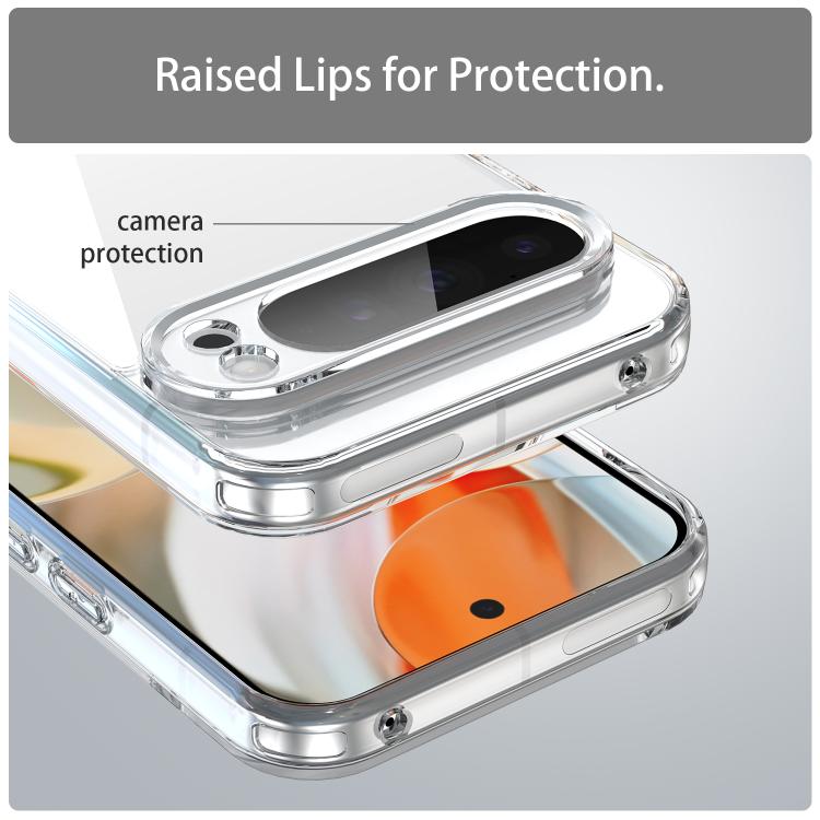 For Google Pixel 9 Pro XL PC Hybrid TPU Airbag Shockproof Phone Case