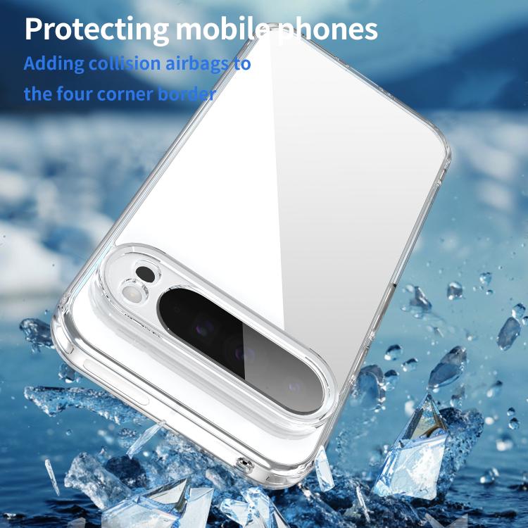 For Google Pixel 9 Pro XL PC Hybrid TPU Airbag Shockproof Phone Case