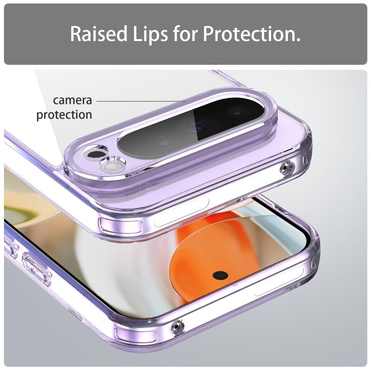 For Google Pixel 9 Pro XL PC Hybrid TPU Airbag Shockproof Phone Case