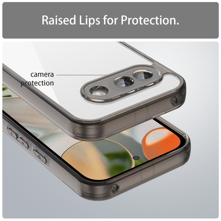 For Google Pixel 9a PC Hybrid TPU Airbag Shockproof Phone Case