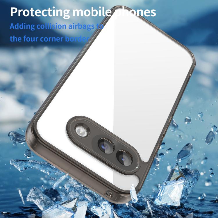 For Google Pixel 9a PC Hybrid TPU Airbag Shockproof Phone Case