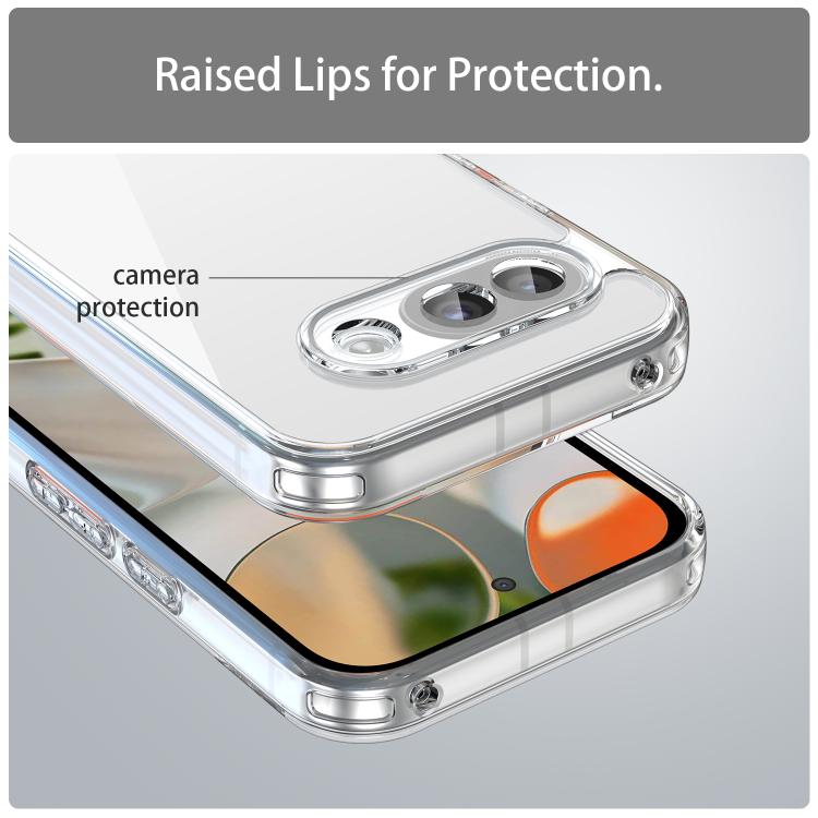 For Google Pixel 9a PC Hybrid TPU Airbag Shockproof Phone Case