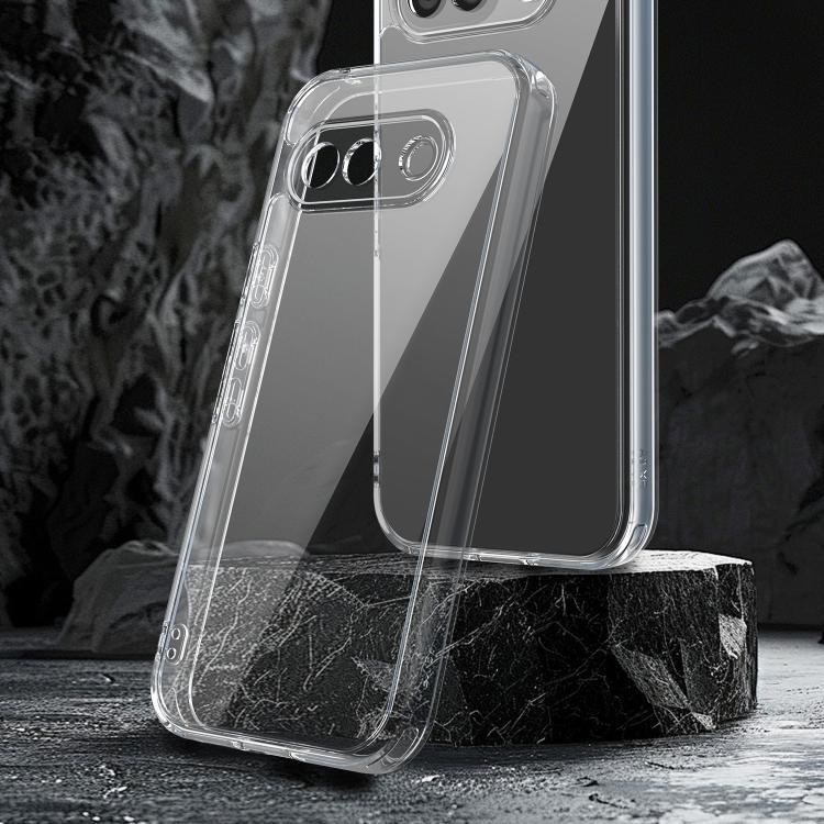 For Google Pixel 9a PC Hybrid TPU Airbag Shockproof Phone Case