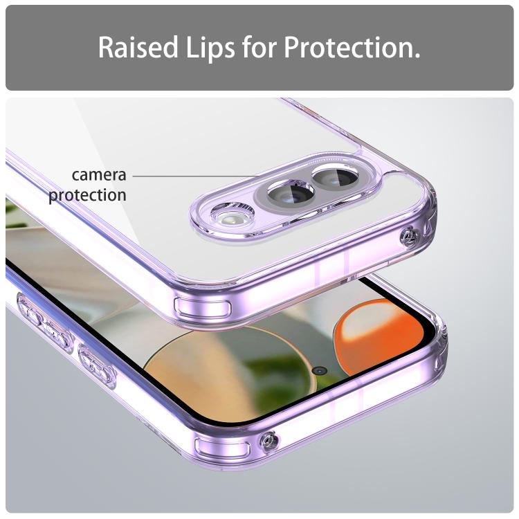 For Google Pixel 9a PC Hybrid TPU Airbag Shockproof Phone Case