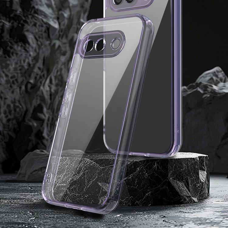 For Google Pixel 9a PC Hybrid TPU Airbag Shockproof Phone Case