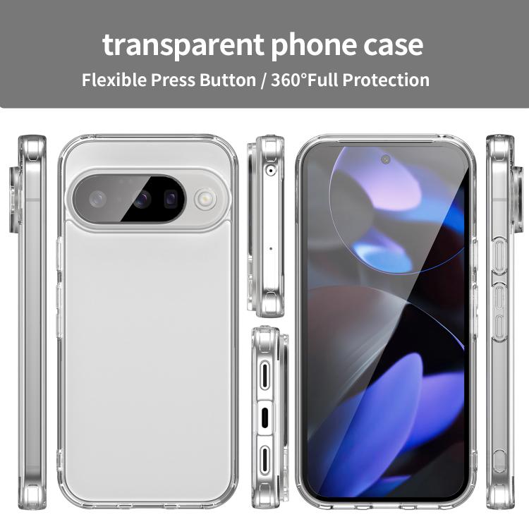 For Google Pixel 10 PC Hybrid TPU Airbag Shockproof Phone Case