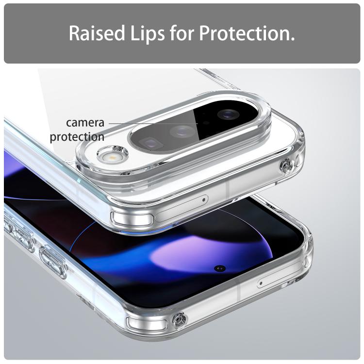 For Google Pixel 10 PC Hybrid TPU Airbag Shockproof Phone Case