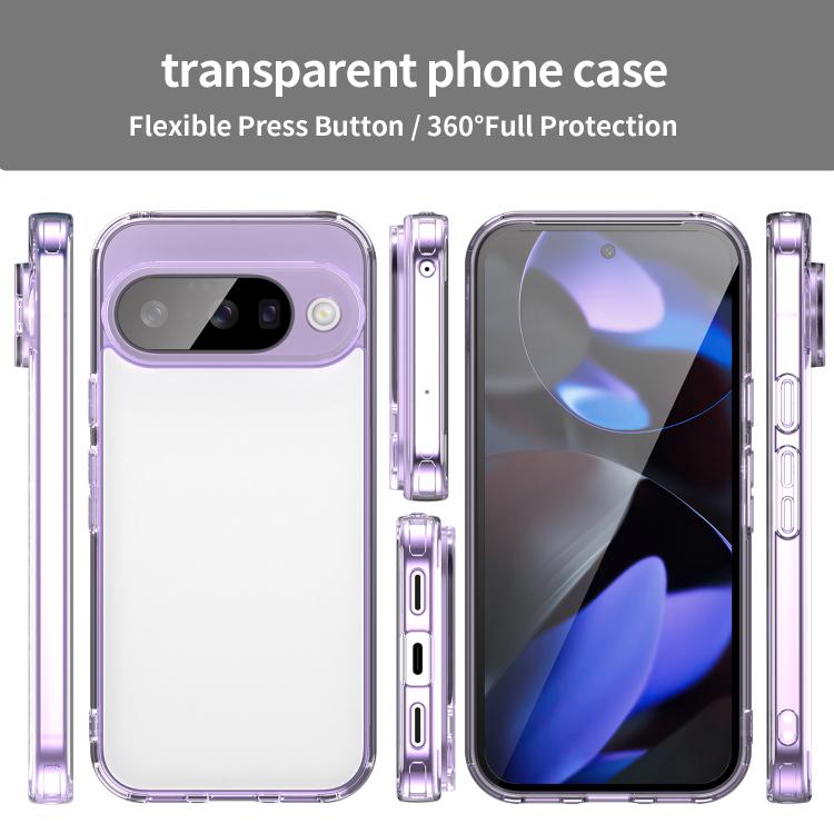 For Google Pixel 10 PC Hybrid TPU Airbag Shockproof Phone Case