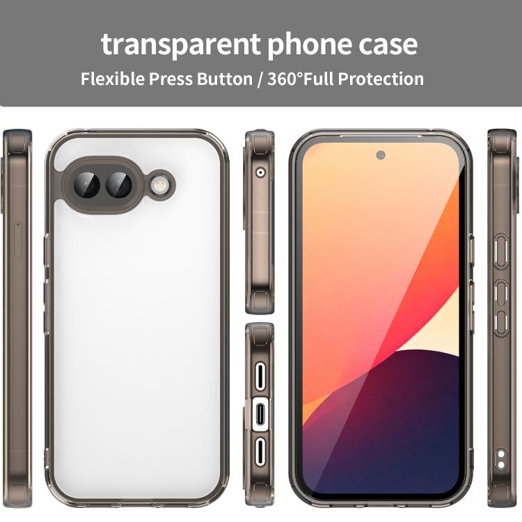 For Google Pixel 10a PC Hybrid TPU Airbag Shockproof Phone Case